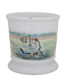 19th Century Baseball Occupational Shaving Mug